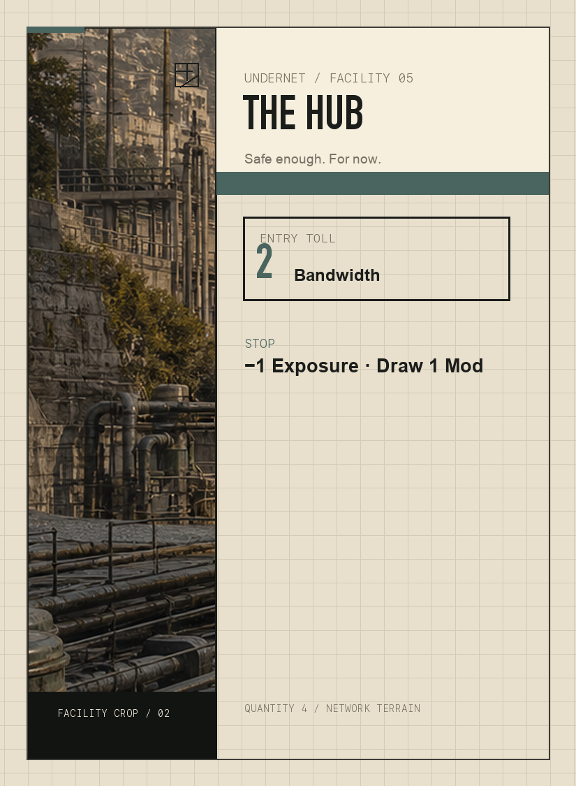 Undernet Hub card in Layer 12