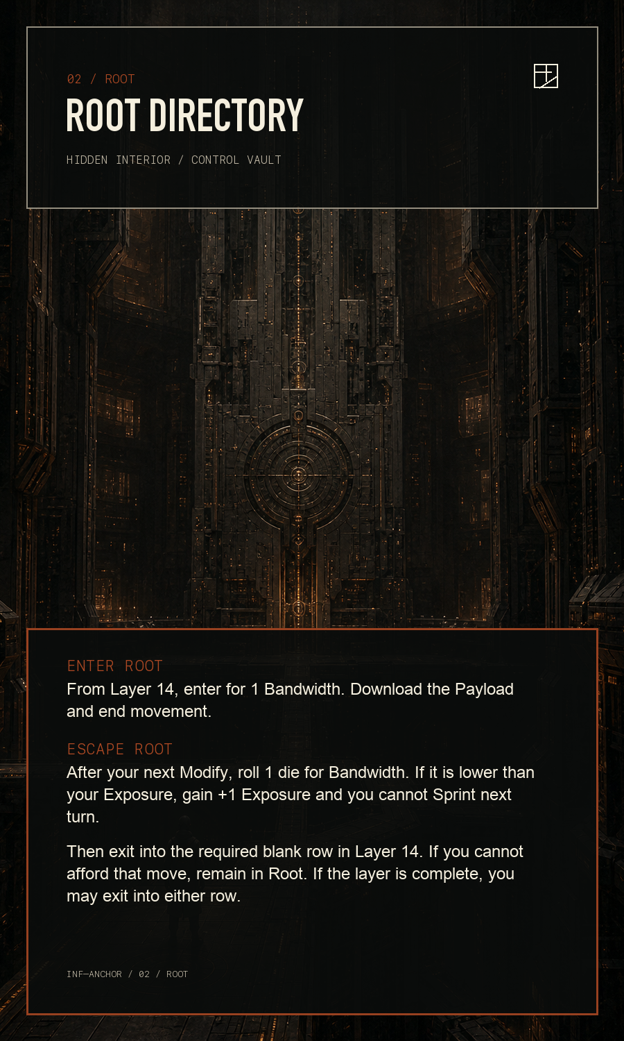 Root Directory card